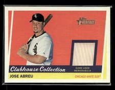 2016 Topps Heritage #CCR-JAB Jose Abreu Clubhouse Collection Relics