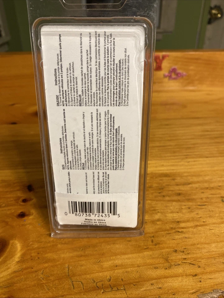 Bomba para lavadora de parabrisas ACI 172435 Foto 2 de 4