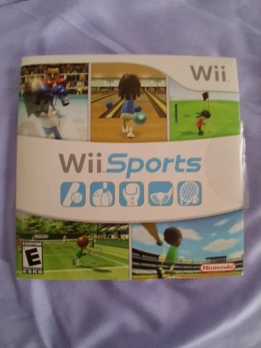 New ListingWii Sports (Nintendo Wii, 2006) Disc, Sleeve with Manual - Excellent Condition