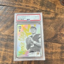 2024 Panini Donruss Optic Rookie Kings J.J. McCarthy Vikings Insert #19 PSA 10