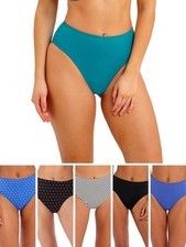 Freya Jewel Cove Bikini Briefs High Waisted Bikini Bottoms Swim Brief Swimwear