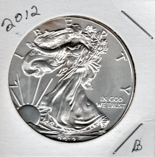 2012 American Silver Eagle 1oz Bullion Coin Brilliant and Uncirculated