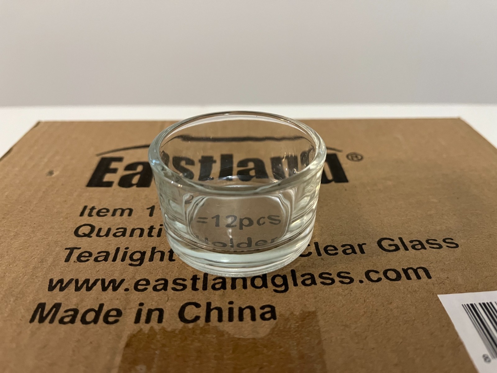 Clear Glass - 12 Pack - Item 1120