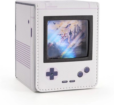 Retro Gaming Console Appearance MTG Deck Box with Commander Display, Card Deck C