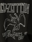 Led Zeppelin "United States of America 1977" Black Graphic T-Shirt, XL — photo 2