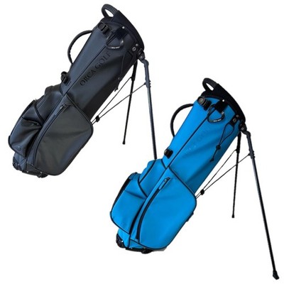 NEW Orca Golf Dorsal 2 Synthetic Leather Stand Bag 4-Way Top - Pick the Color