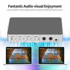 KM200 Karaoke Sound Mixer Portable Digital Stereo Audio System 4K/2K MRNF