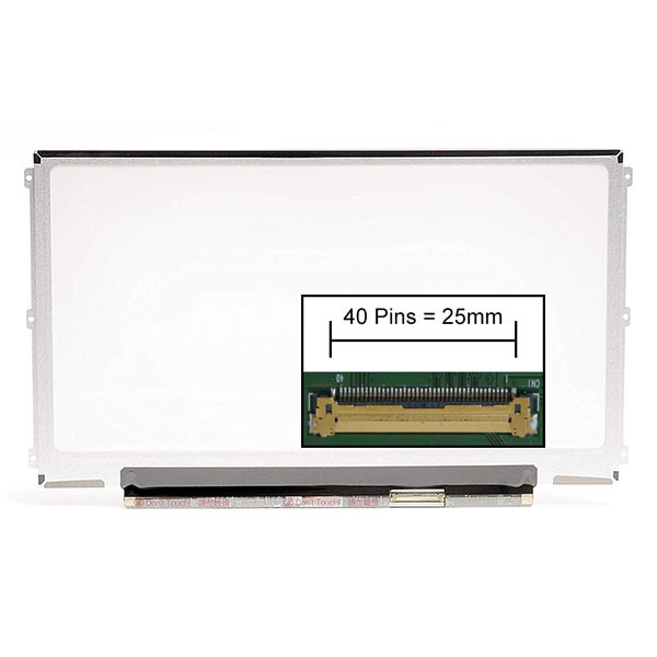 Dalle LCD 12.5 mate résout problème écran noir type Samsung LTN125AT03-101