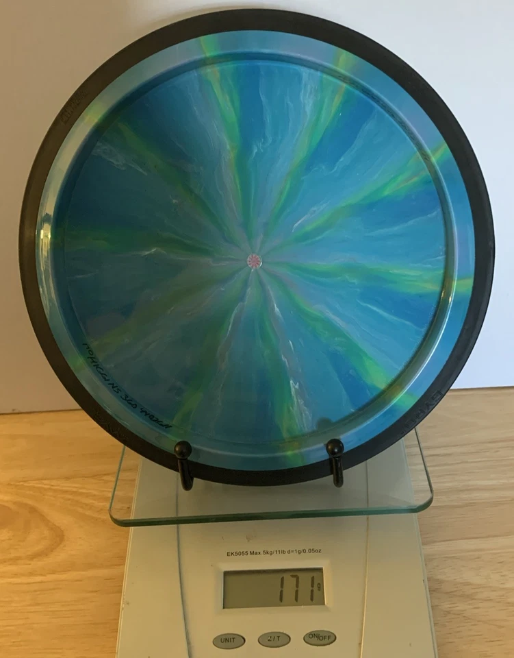 MVP Discs Cosmic Neutron Plastic Volt Fairway Driver Teal Blue Swirl 171 Grams - Image 4 of 4