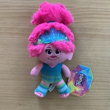 NWT Queen Poppy Trolls Band Together Plush Stuffed Toy Factory 10  Dreamworks