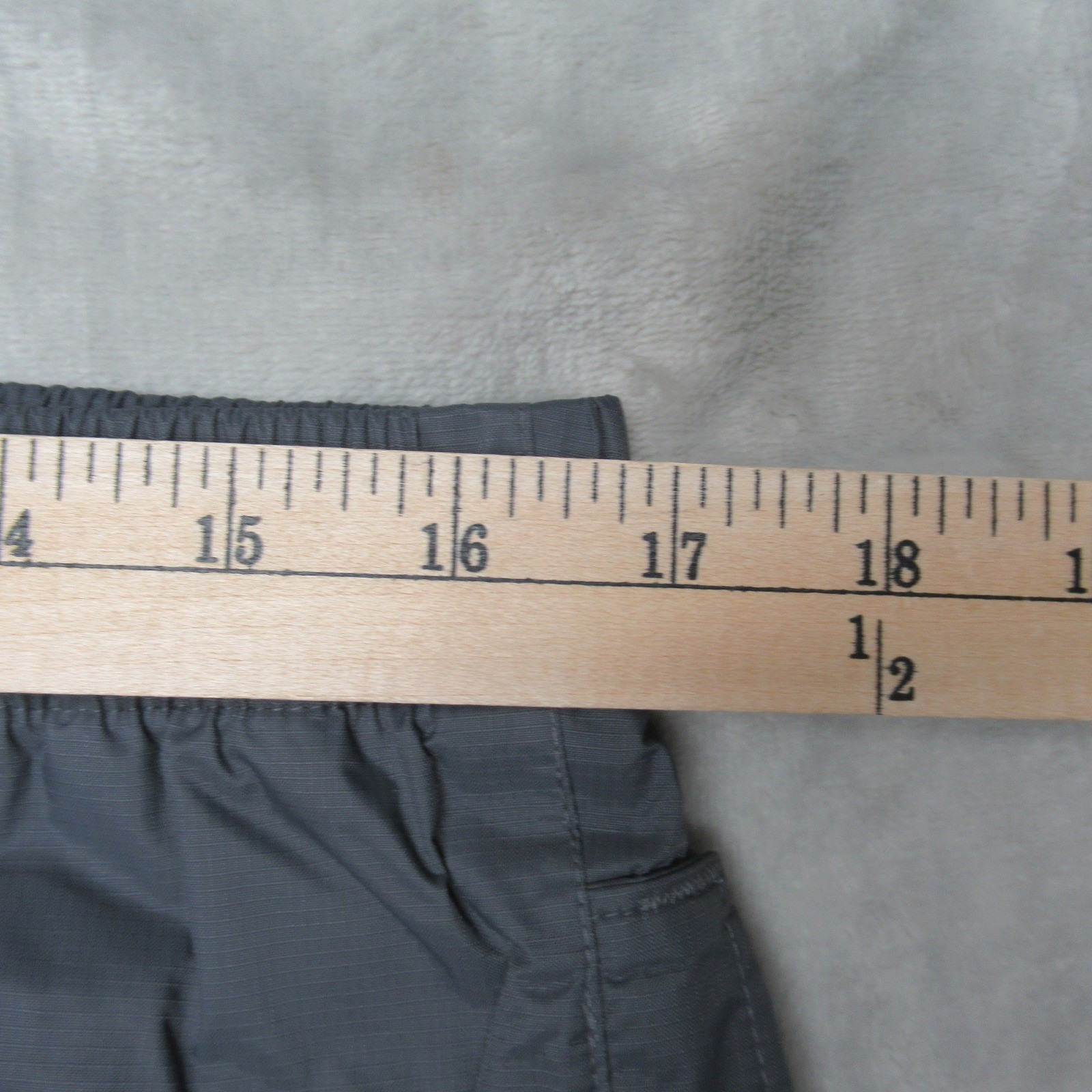 Columbia Titanium Pants Mens Large Gray Waterproof Lined Rain Hiking 33x30 thumbnail 13