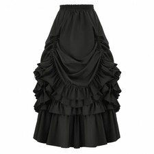 Ruffle Skirt Ruffled Asymmetric Skirt Asymmetrical for Women