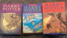 Collection Of Harry Potter Books 1st Edition Range Of Prints With Book Mistakes