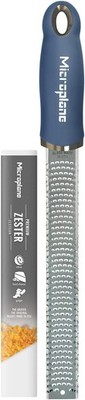 Premium Zester Grater in Denim Blue | Lemon Zester tool, Hard Cheese & Vegetable