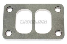 Flangia Garrett T3 - 10 mm acciaio inox 1.4301 - Twin Scroll / split (filettatura M10)