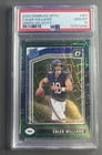 2024 PANINI DONRUSS OPTIC GREEN VELOCITY #201 CALEB WILLIAMS ROOKIE RC PSA 10