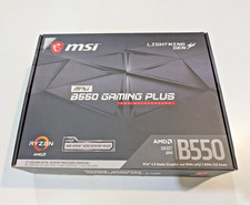MSI MPG B550 GAMING PLUS, AM4, AMD Motherboard, (From Working system)