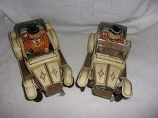 Vintage Alps 2PC Tin Cars Japan Battery Operated