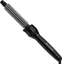 Revlon Perfect Heat Ceramic Curling Iron Brush for Tight Curls, 3/4"