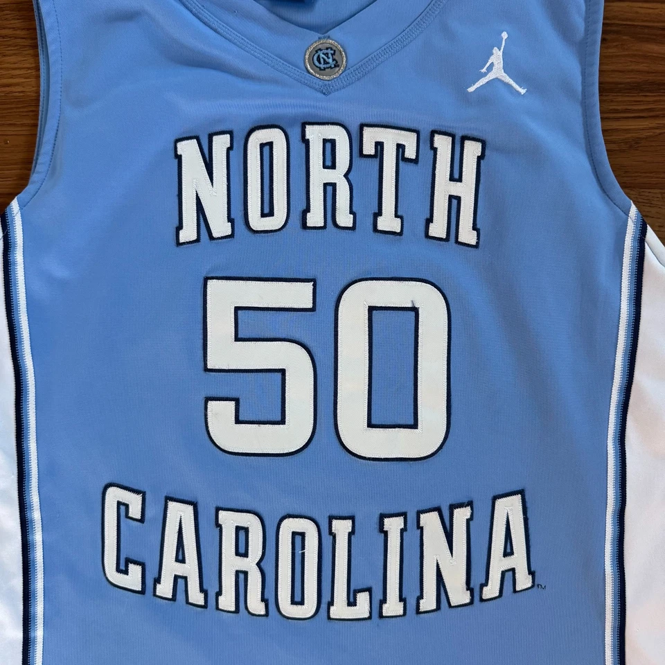 Camiseta Tyler Hansbrough #50 UNC North Carolina Tar Heels Jordan Talla Grande Foto 2 de 4