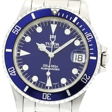 TUDOR Prince Date Submariner 75190 Date blue Dial Automatic Men's Watch_889624