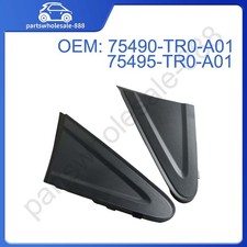 75490-tr0-a01 Pair Side Exterior Pillar Corner Trim For Honda Civic 2012-2015 75490-tr0-a01 Pair Side Exterior Pillar Corner Trim For Honda Civic 2012-2015