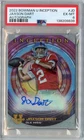 2022 Bowman U Inception Jaxson Dart Rookie RC Auto Autograph #JD PSA 6 GIANTS