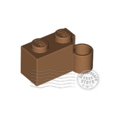 2x LEGO 3831 Hinge 1x4 Medium Nougat 6102967