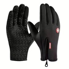 Winter Warm Windproof Waterproof Fleece Lined Thermal Touch Screen Gloves UK