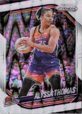 Alyssa Thomas - 2025 Panini Prizm WNBA #44 White Seismic Prizms