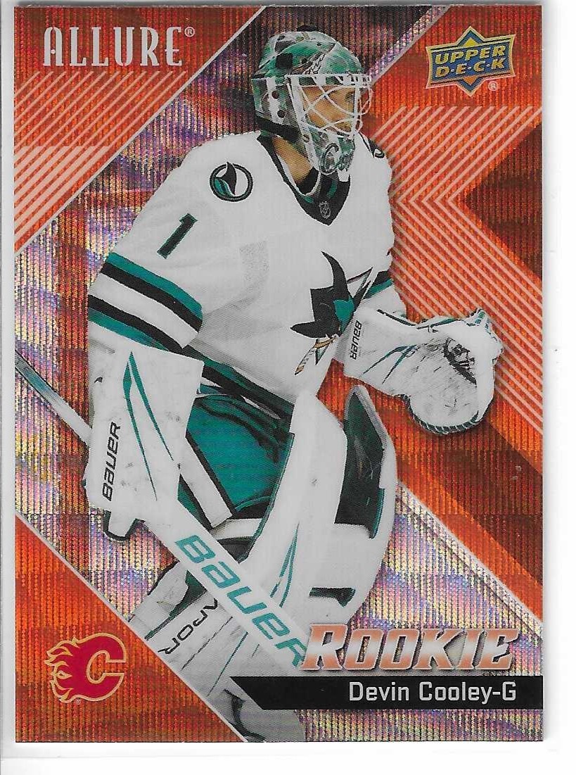 Devin Cooley 2024-25 Upper Deck Allure Orange Slice RC Card #133
