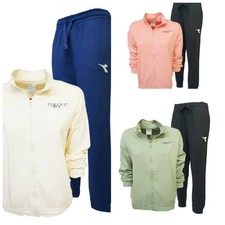 DIADORA L.TRACKSUIT FZ TUTA COTONE GARZATO DONNA