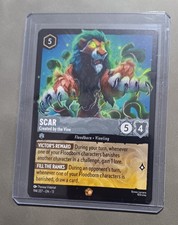 Scar Created by the Vine 194/207 Legendary Disney Lorcana Attack Of The Vine 