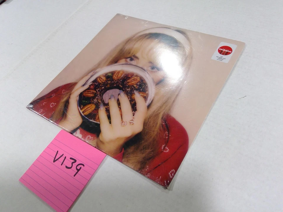 Sabrina Carpenter Fruitcake Vinyl Record EP Pop Holiday 2023 Target Beige Sealed - Image 3 of 4