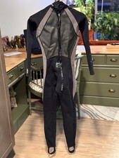 Aqua Lung Full Wetsuit 1mm Women Size 4 Black Tech Suit