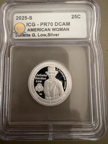 Photo of a American Woman Quarter coin from an eBay sale