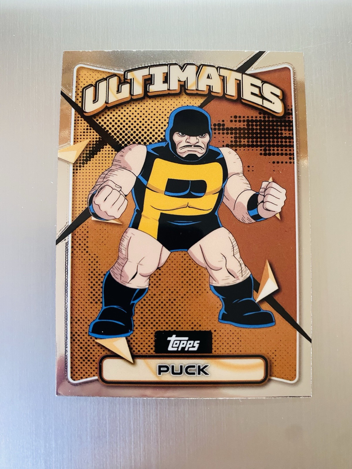 Puck 2025 Topps Finest X-Men '97 Ultimates #17 Common Bronze