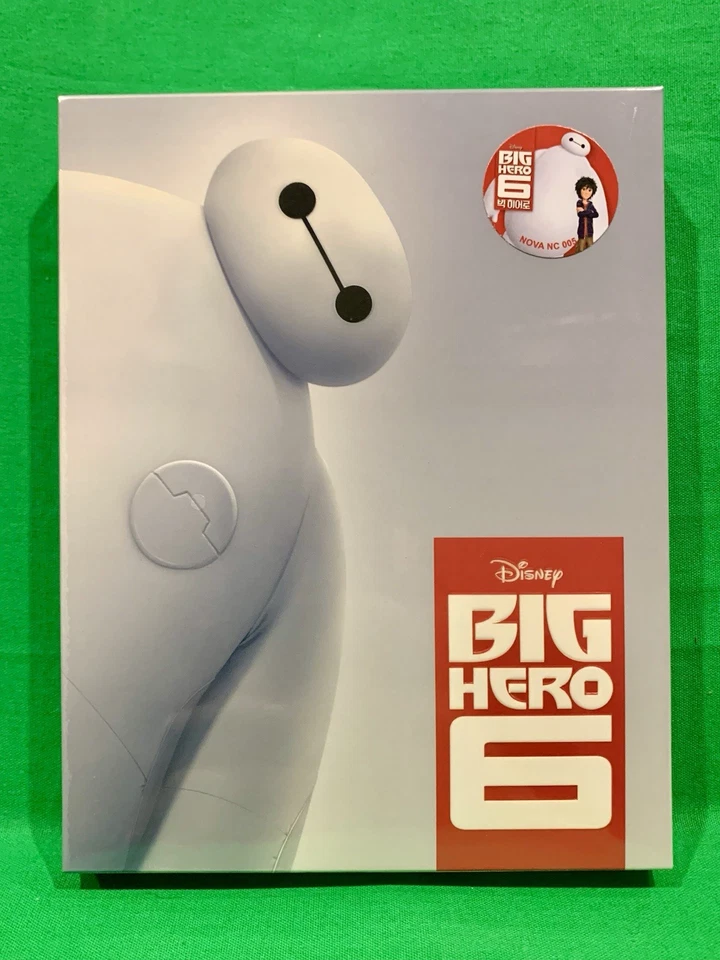 Big Hero 6 3D (Blu-ray 2014) - Novamedia Fullslip STEELBOOK + CLEAR SLIP NC 005 - Image 4 of 4