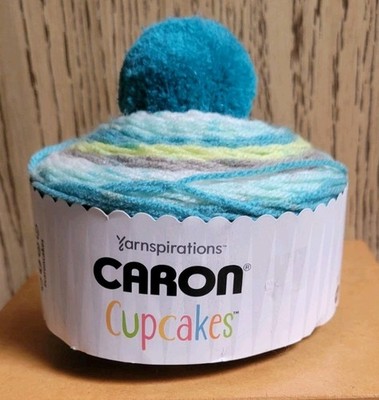 CARON Cupcakes Yarn CARIBBEAN COCONUT #16024 3 oz/85 g 244 yds Self-Striping