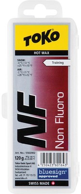 Toko NF Hot Waxes - Red Base Performance Hot Wax 120g Red