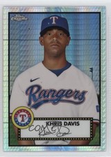 2021 Topps Chrome Platinum Anniversary Mega Box Prism Refractor Khris Davis ti8
