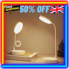 LED Daylight Desk Lamp Adjustable✅Craft Task Reading Office Light Dimmable USB✅
