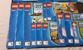 lot 16 of lego city building instructions Mostly Lego Police