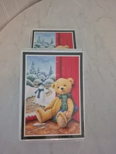 Santas Workbench/Teddy Bears Christmas Cards/Lot Of 2/New(36 Cards Total)