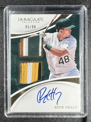 Healy, Ryon - 2017 Immaculate - Swatch/Autograph - 95/99