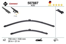 2x Wischblatt CONNECT MADE IN GERMANY SWF 507887/2x für MERCEDES KLASSE W251 GL