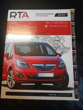 Revue technique Opel MERIVA