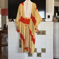 Vintage Estate Japanese All Silk Kimono JUBAN As-Is
