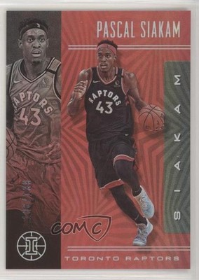 2019-20 Panini Illusions Trophy Collection Ruby 186/199 Pascal Siakam #91 uk2