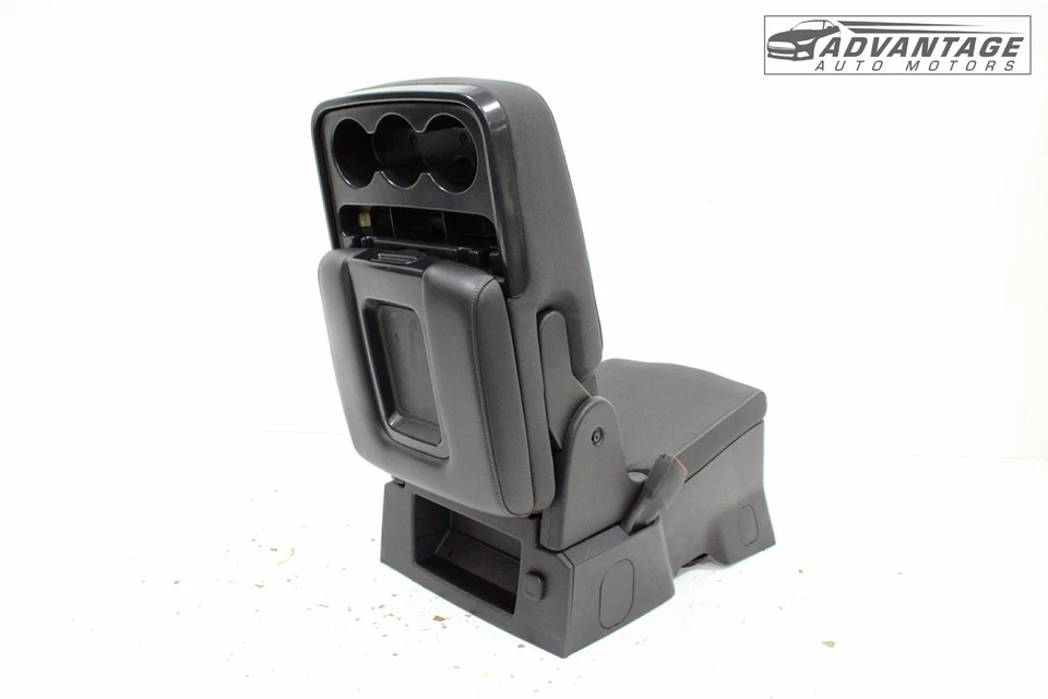 Chevrolet Silverado 1500 LD 19 consola central delantera asiento reposabrazos plegable tela OEM Foto 3 de 4